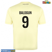 AS Monaco Folarin Balogun #9 3rd trikot 2025-26 Kurzarm